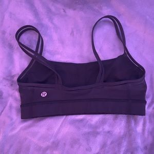 lululemon black sports bra
